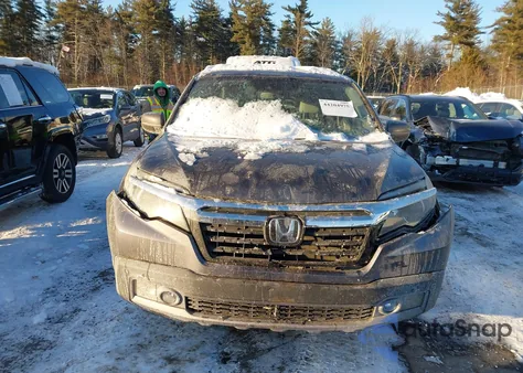 2018 Honda Ridgeline Rtl-E from USA, damaged, VIN 5FPYK3F75JB011802